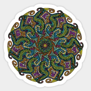 Dream Weaver Mandala Sticker